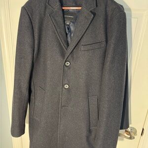 Banana Republic Men’s Gray Wool Blend Coat